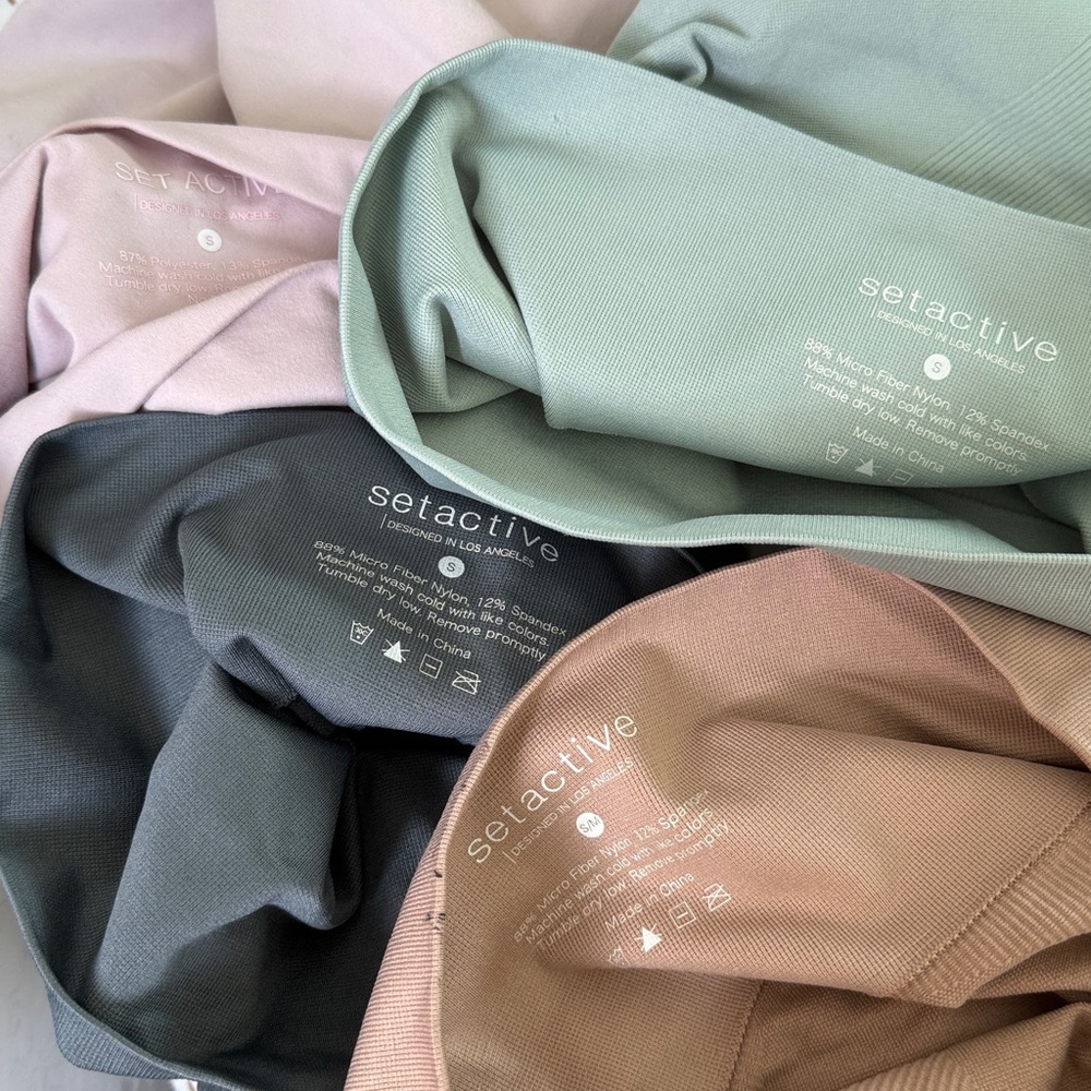 Set Active Nwt Bundle 4 Pairs Of Leggings!! Sculp… - image 2